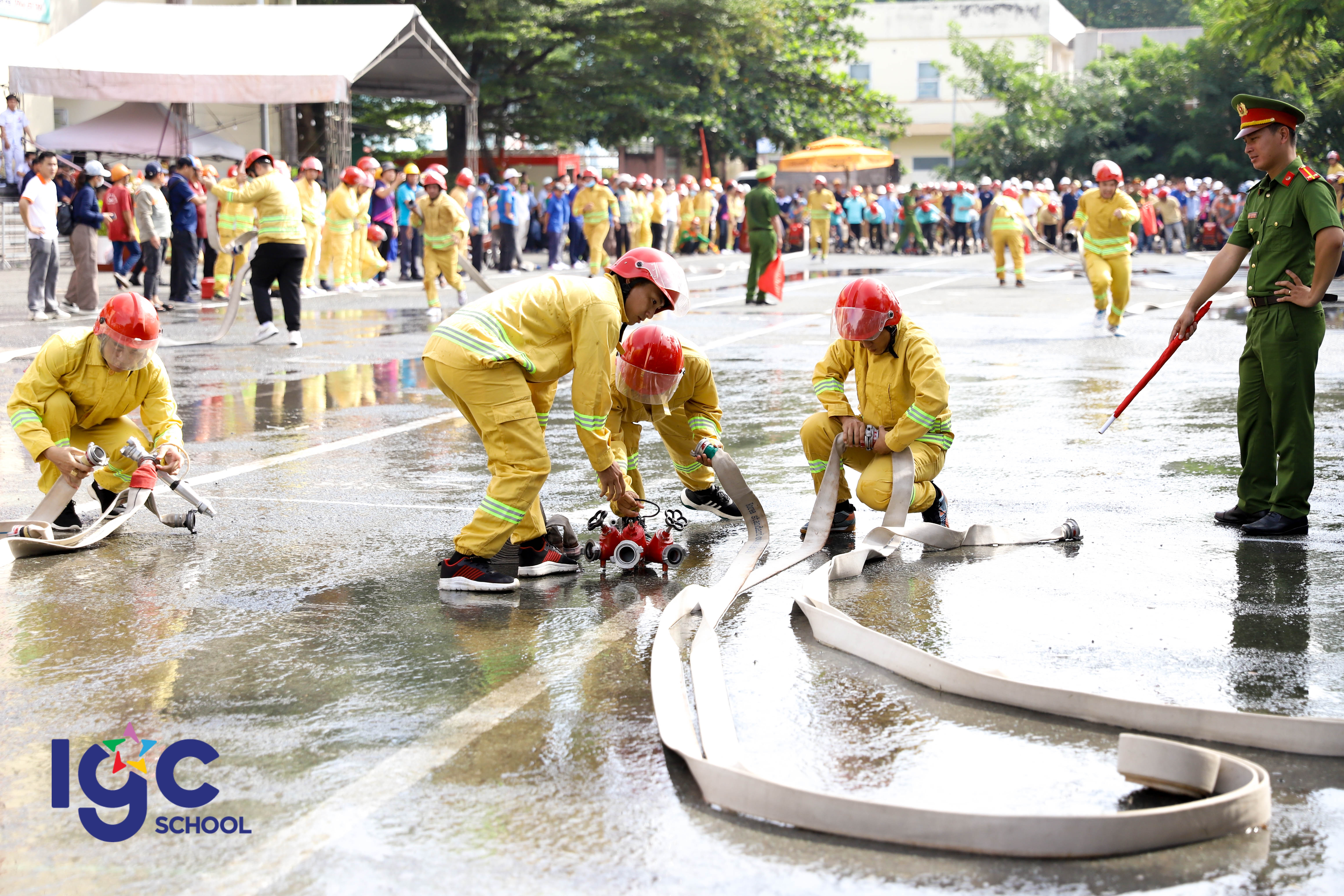 KIỂM TRA NGHIỆP VỤ PHÒNG CHÁY CHỮA CHÁY