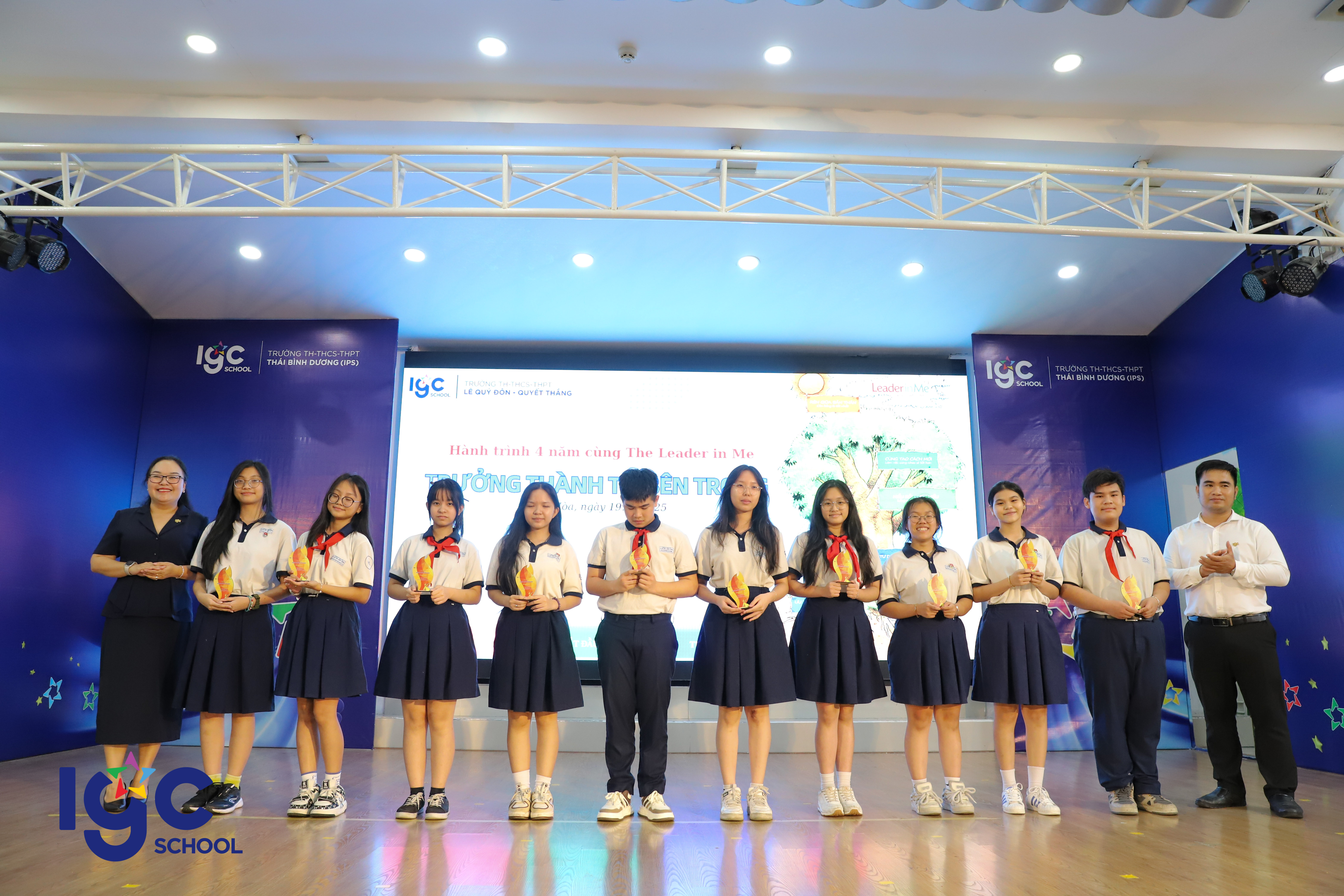 KHỐI 9 TỔNG KẾT 4 NĂM THỰC HÀNH LEADER IN ME