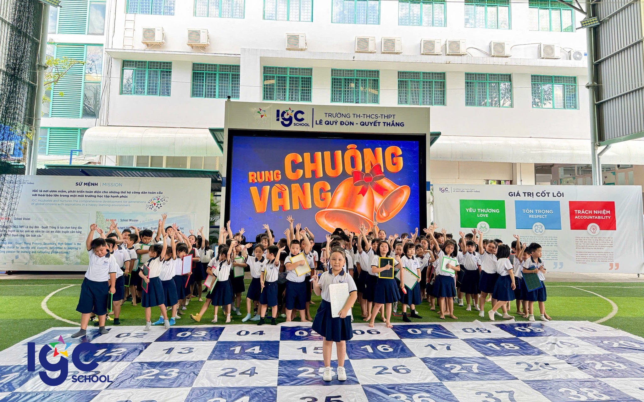 DẤU ẤN RUNG CHUÔNG VÀNG KHỐI LỚP 2