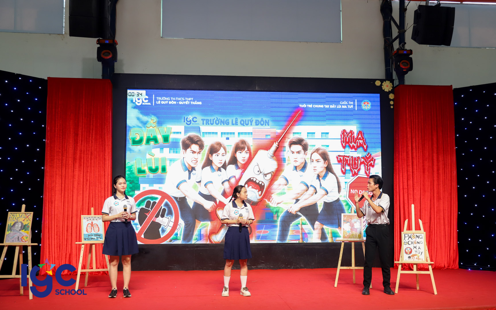 TRƯỜNG TH – THCS – THPT LÊ QUÝ ĐÔN – QUYẾT THẮNG XUẤT SẮC GIÀNH GIẢI NHẤT CUỘC THI “TUỔI TRẺ CHUNG TAY ĐẨY LÙI MA TÚY” TỈNH ĐỒNG NAI NĂM 2025