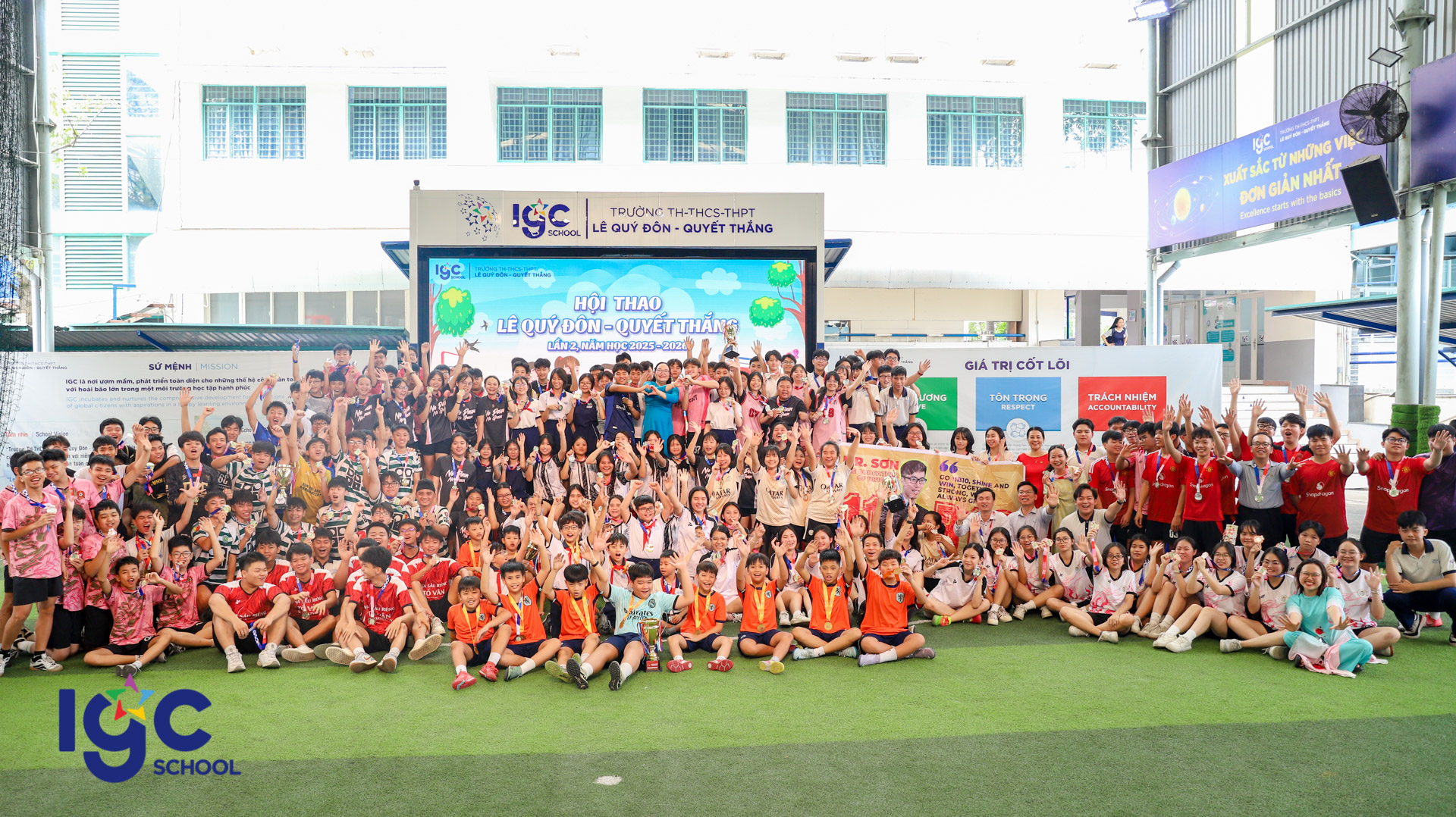 BẾ MẠC HỘI THAO LÊ QUÝ ĐÔN - QUYẾT THẮNG LẦN 2 - NĂM HỌC 2025-2026