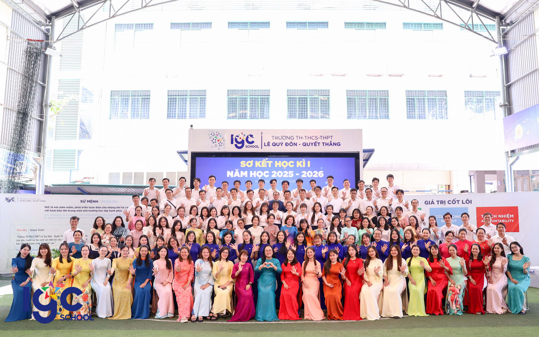 HỘI NGHỊ SƠ KẾT HỌC KÌ I - NĂM HỌC 2025 - 2026