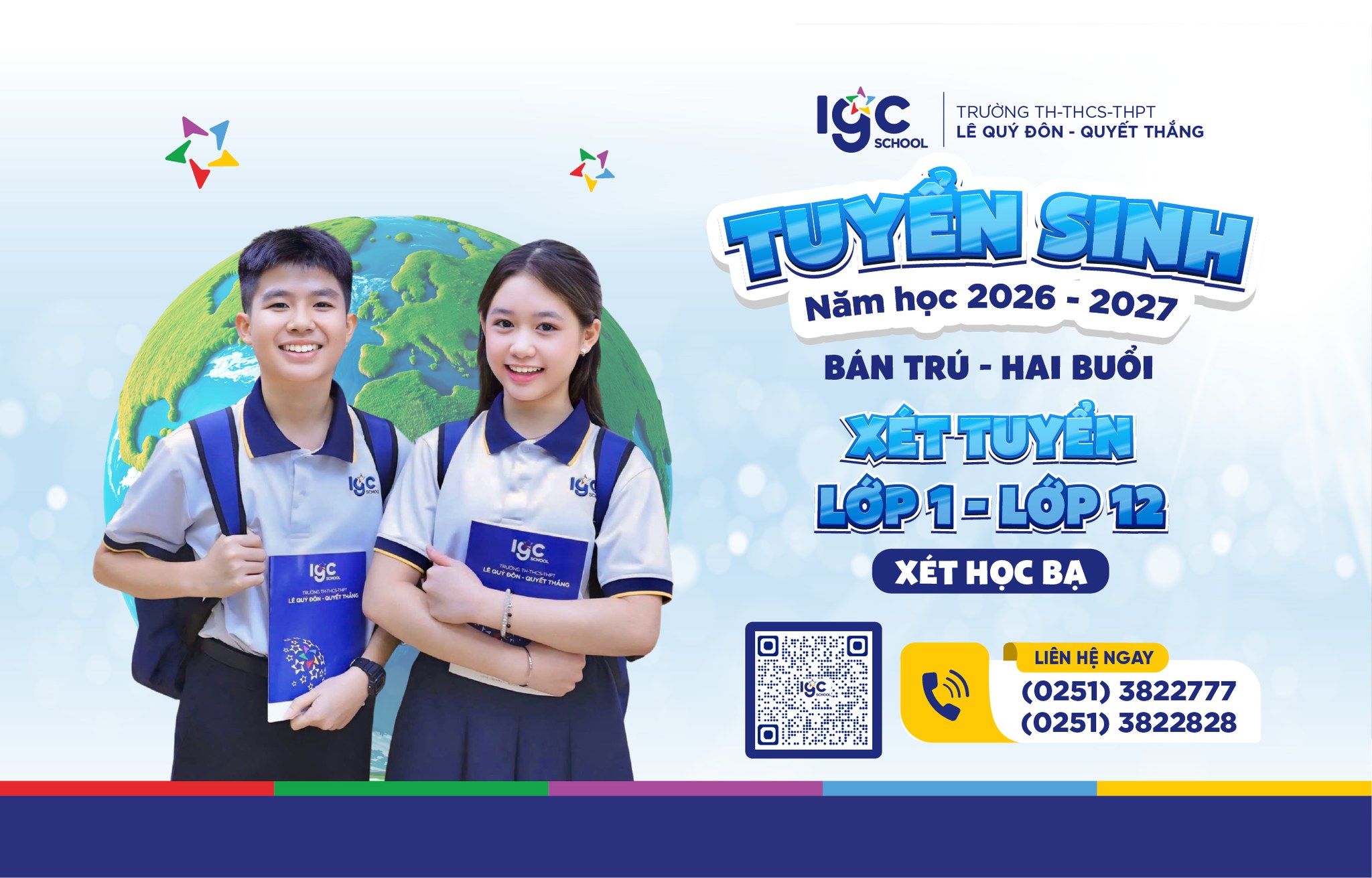THÔNG TIN TUYỂN SINH NĂM HỌC 2026 - 2027