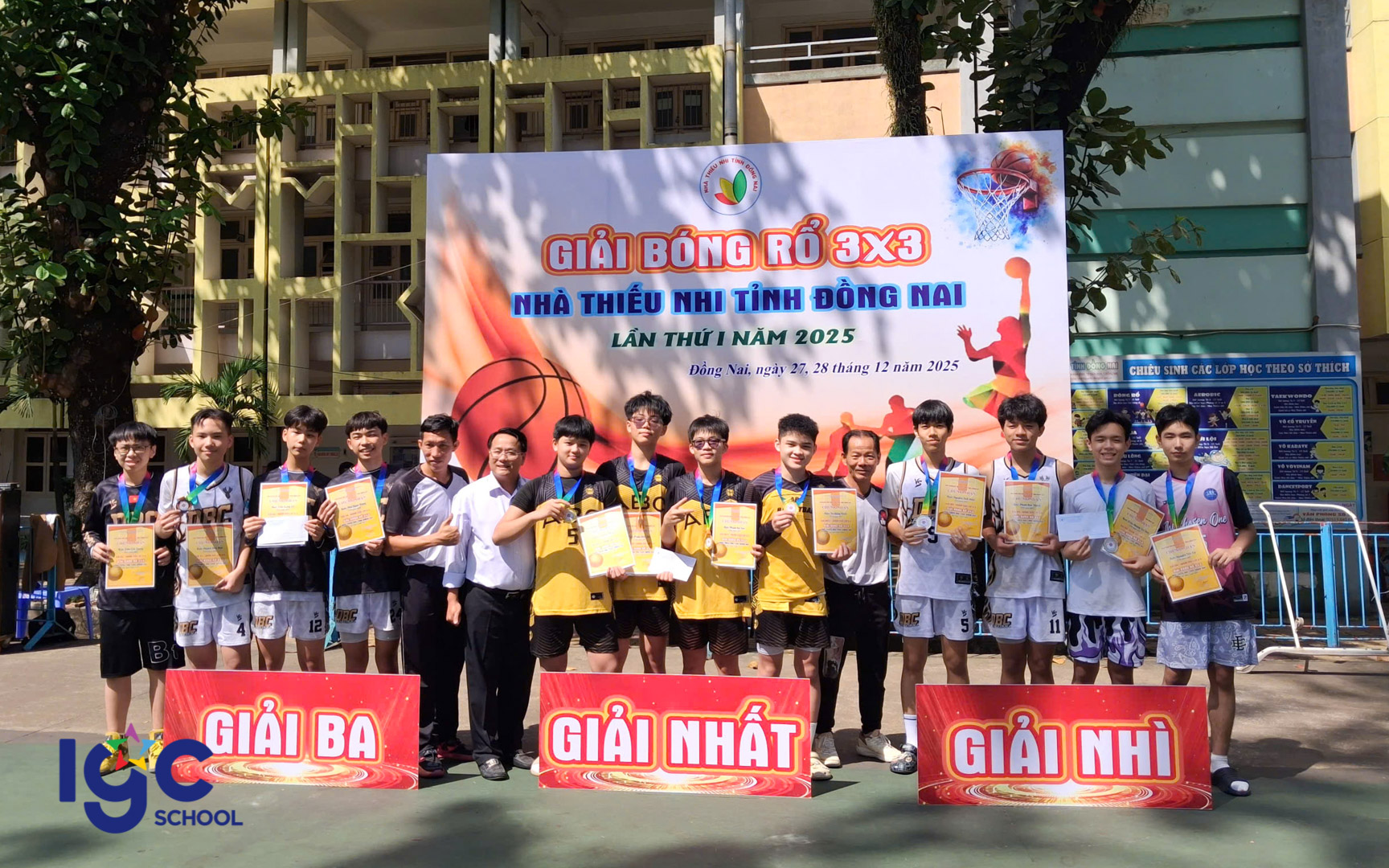 LÊ QUÝ ĐÔN – QUYẾT THẮNG TỎA SÁNG TẠI GIẢI BÓNG RỔ 3x3 TẠI NHÀ THIẾU NHI ĐỒNG NAI