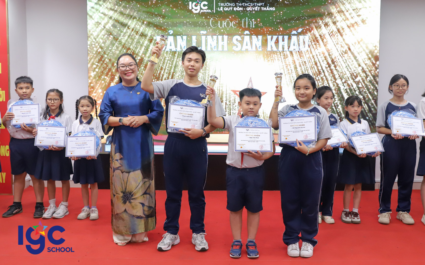 BẢN LĨNH SÂN KHẤU – TỎA SÁNG TÀI NĂNG HỌC SINH