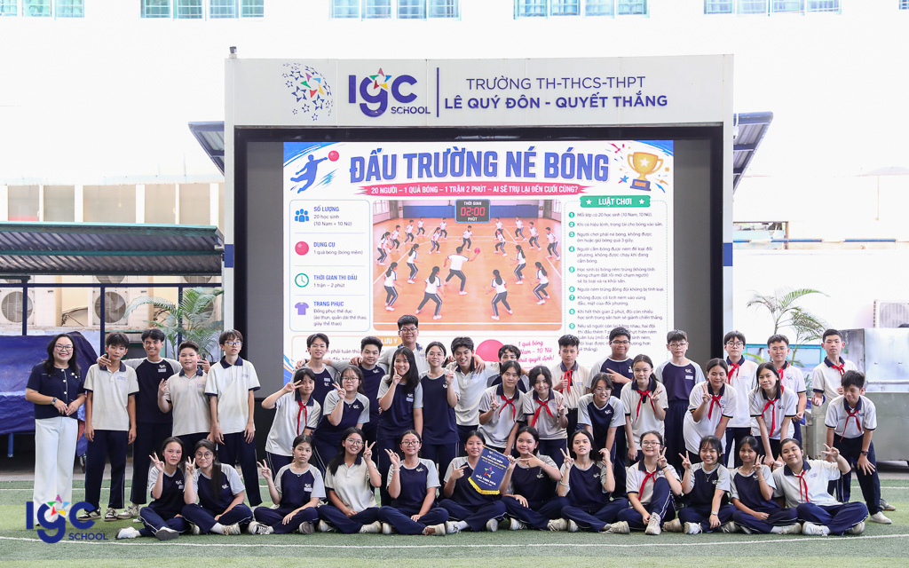 KHỎE MẠNH ĐỂ SỐNG TỐT - KHỐI 9 SẴN SÀNG CHO MỘT NĂM HỌC BỨT PHÁ
