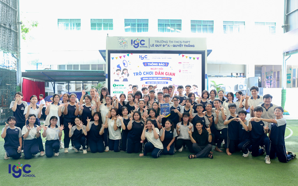 TRÒ CHƠI DÂN GIAN KHỐI 12 | GẮN KẾT TẬP THỂ, LAN TỎA NĂNG LƯỢNG TÍCH CỰC